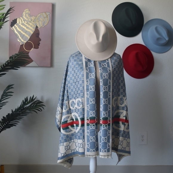 Reversible Stylish Warm Cashmere/Shawl - Picture 7 of 14